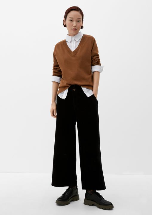 Produktbild s.Oliver Strickpullover Strickpullover aus Baumwollmix (34)