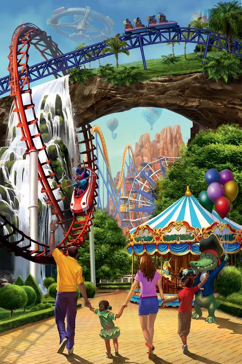 Produktbild Konami Rollercoaster Tycoon: Adventures (Import) (Switch, EN)