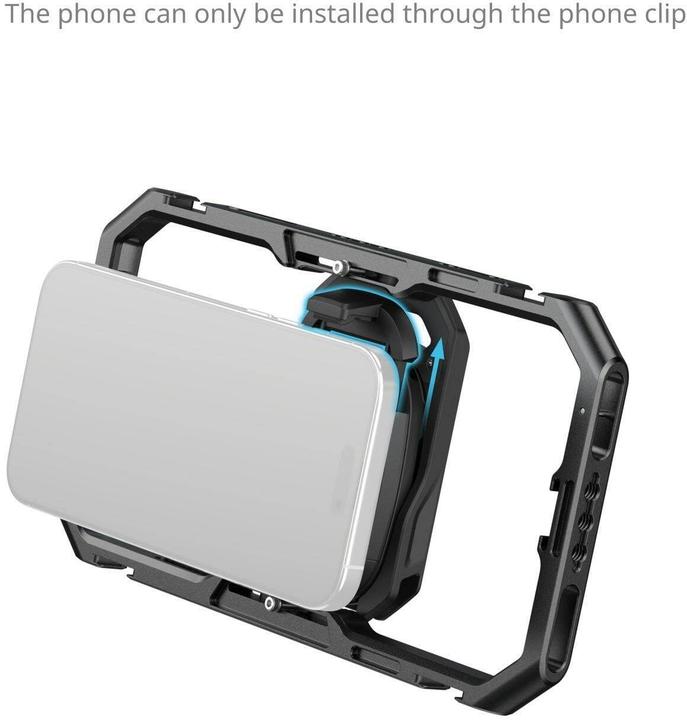 Image du produit SmallRig All-in-One Thermal Phone Cage Kit, Detailfarbe: Schwarz (Cage)