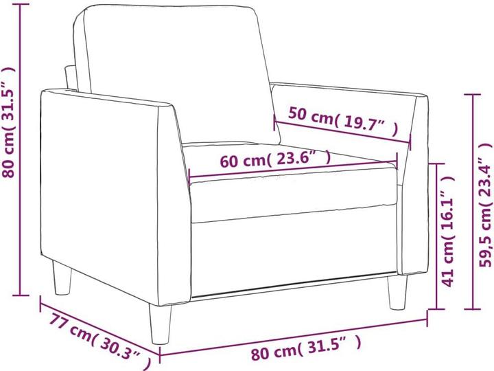 Produktbild vidaXL Sessel
