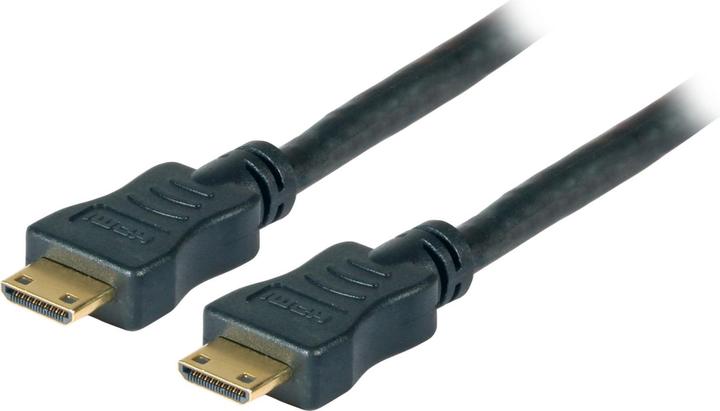Produktbild EFB Elektronik HighSpeed HDMI+ Kabel w.Eth. C-C St-St 5,0m schwarz (5 m)