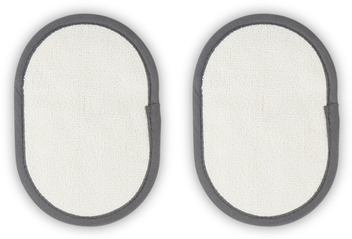 Actual product image Le Creuset Pot handle protector set of 2 (100% cotton, Canvas, Terry)