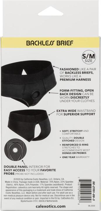 Image du produit CalExotics Boundless™ Backless Brief - S/M (S, M, lot de 2)