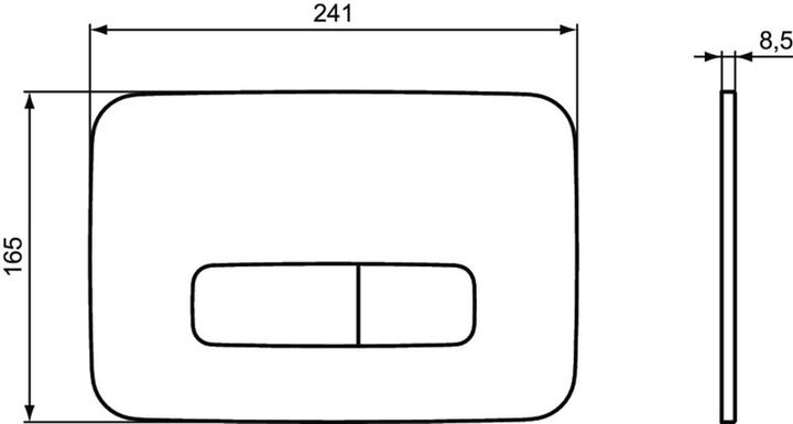 Immagine prodotto Ideal Standard PULSANTE PER WC R0459A2 OLEAS M3 ORO