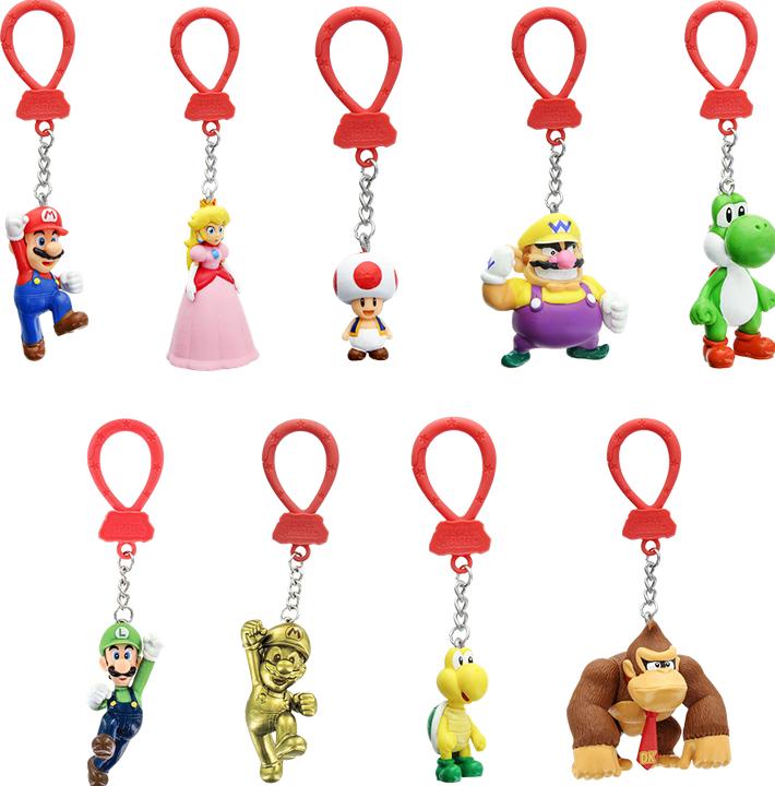 Actual product image Paladone Products Super Mario Backpack Buddies (Assorted - 1 piece)