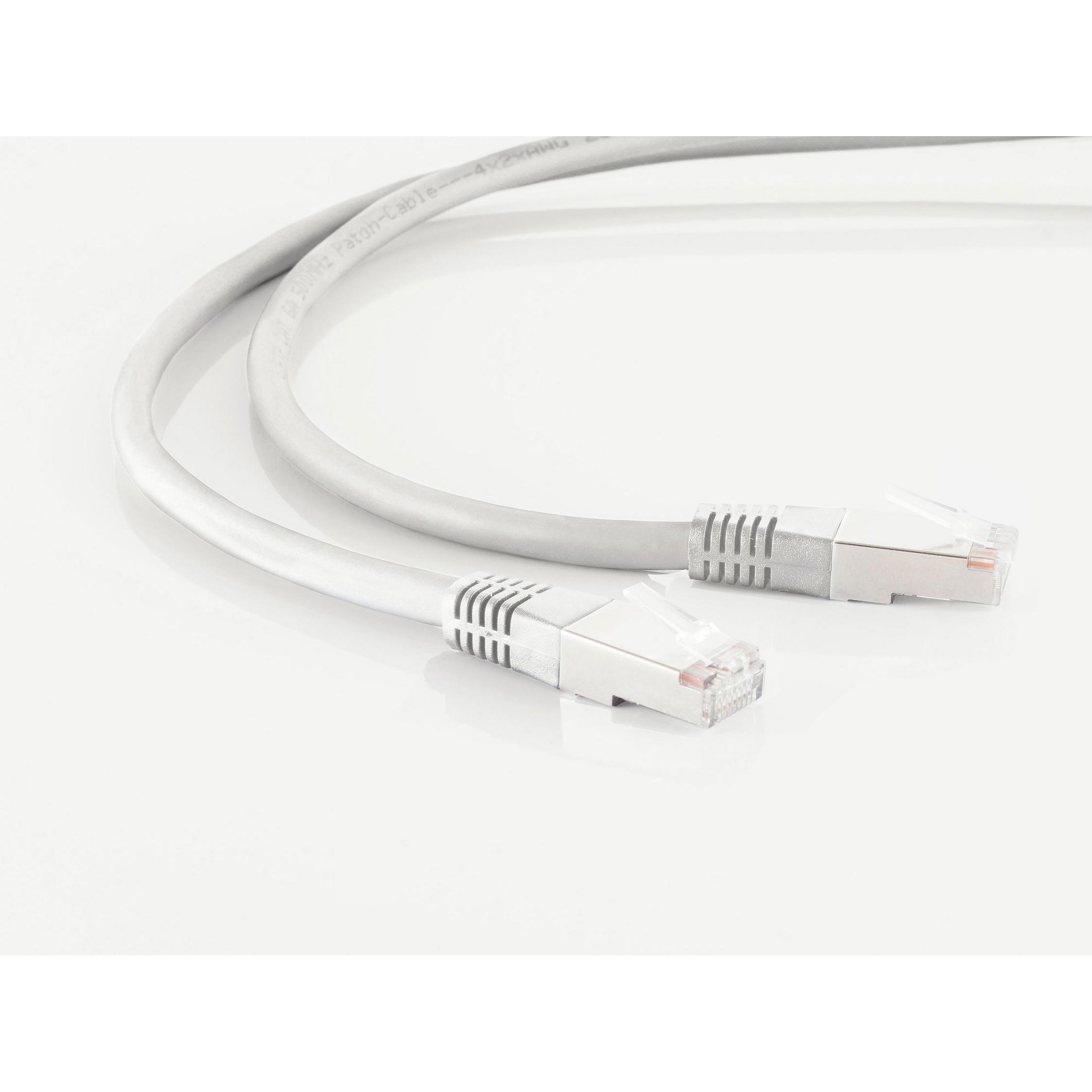 Thumbnail - Shiverpeaks S/CONN maximum connectivity Netzwerkkabel-Patchkabel, cat. 5e, SF/UTP, weiss, 1,0m (S/UTP, CAT5e, 1 m), Netz...
