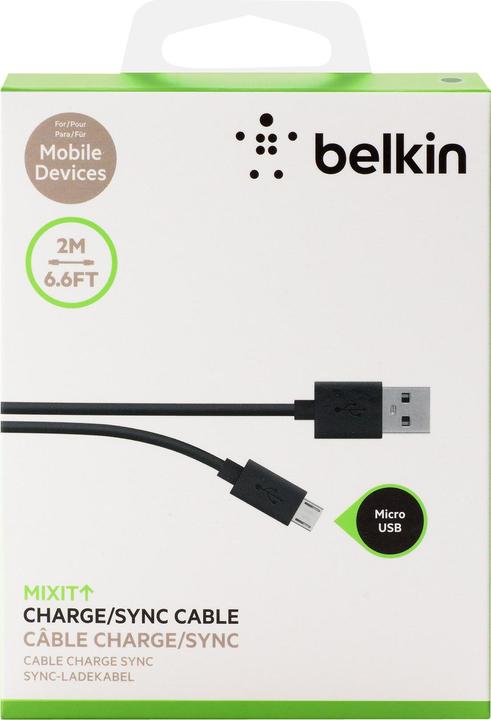 Produktbild Belkin Mixit (2 m, USB 2.0, 2.50 W)