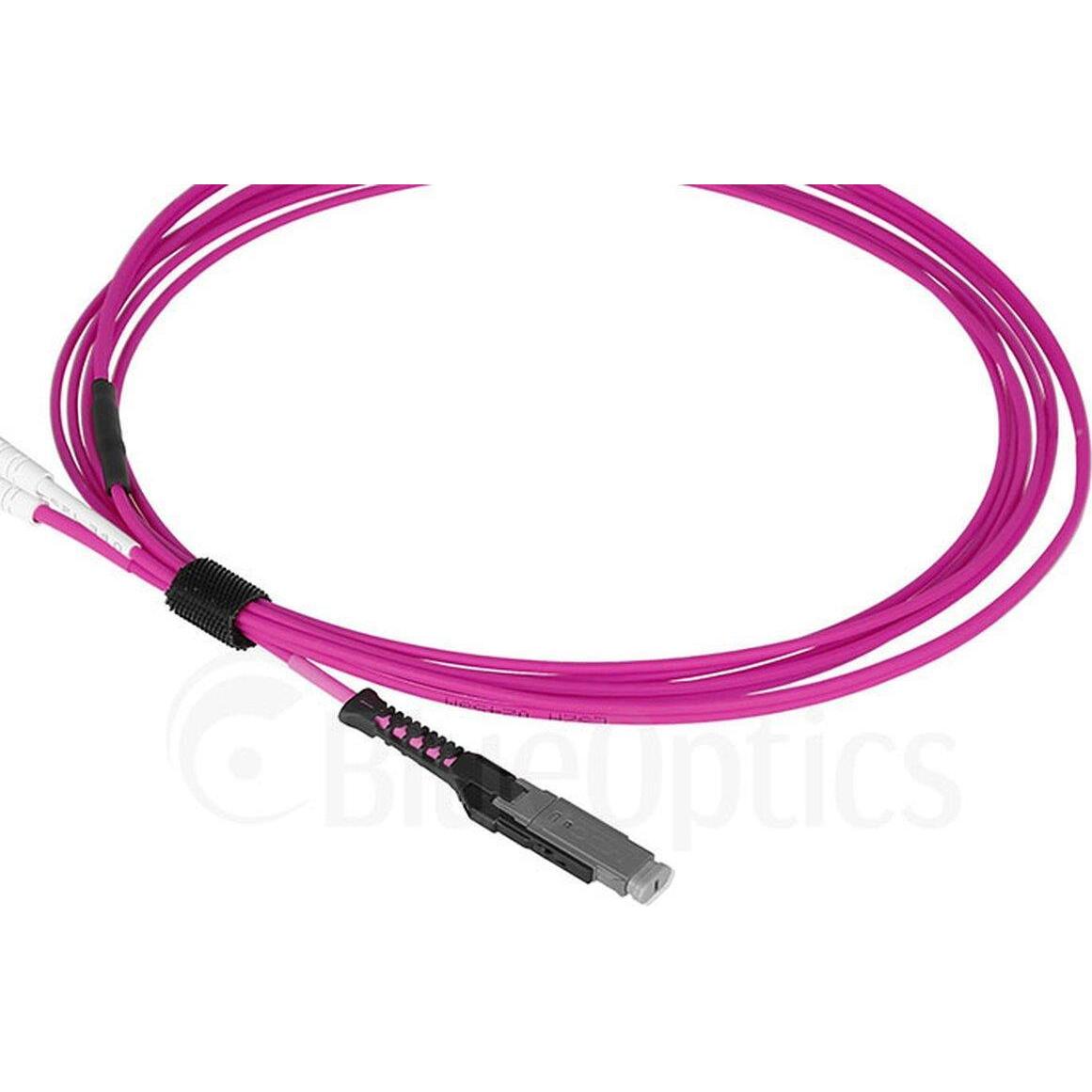 Thumbnail - BlueOptics Duplex LWL Patchkabel MDC-LC Multimode OM4 7.5 Meter (S/UTP, CAT7a, 7.50 m), Netzwerkkabel