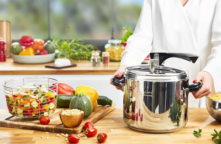 Produktbild Lagostina Schnellkochtopf (Dampfkochtopf, Edelstahl, 22 x 29.10 cm)