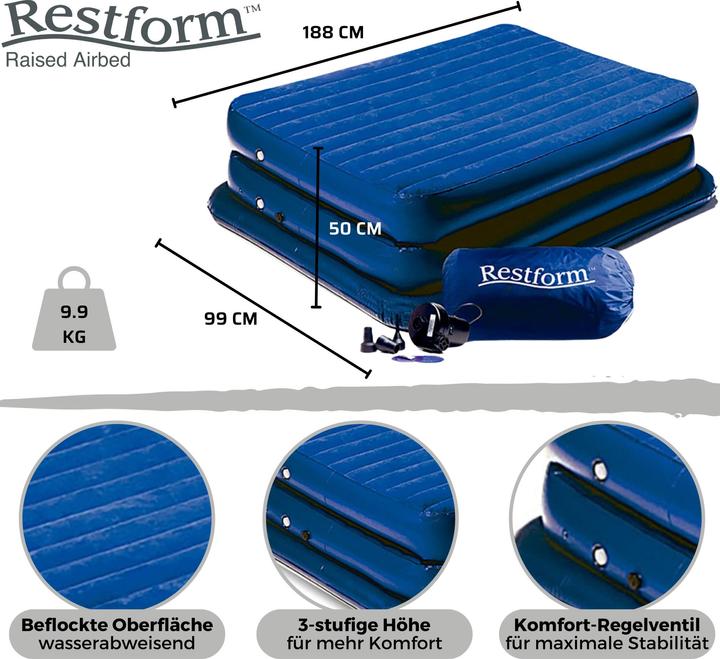 Produktbild Restform High Raised Airbed Single (99 x 188 cm)