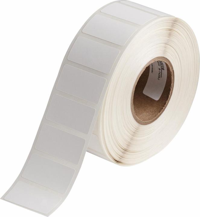 Produktbild Brady J20-136-2475, Inkjet Polyester, Weiss, matt, 38.10 x 19.05 mm, permanent (1000 E.)