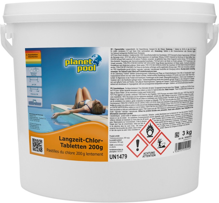 Long-term chlorine tablets (3180 g)