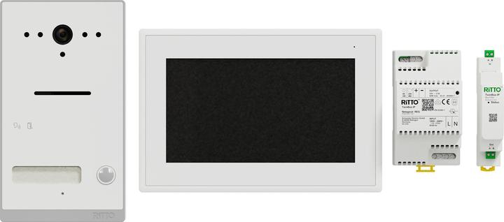 Actual product image Ritto Listo Video RGE2092170 Single-family home set TwInnensechskant IP White AP 1 (Wi-Fi)