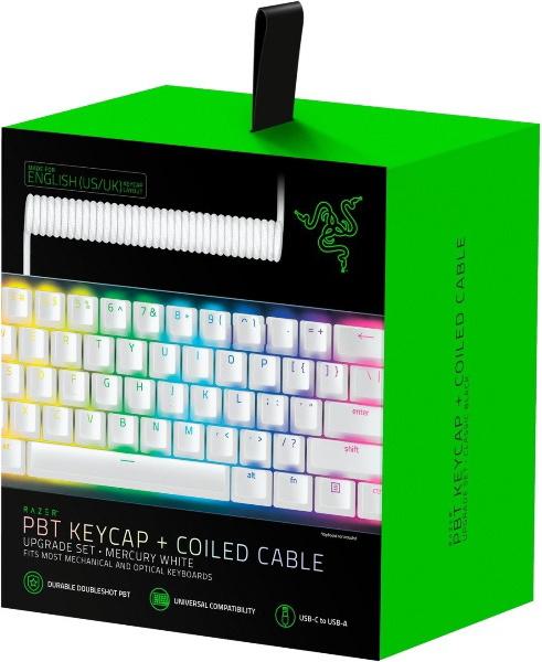 Produktbild Razer PBT Keycap + Coiled Cable Upgrade Set