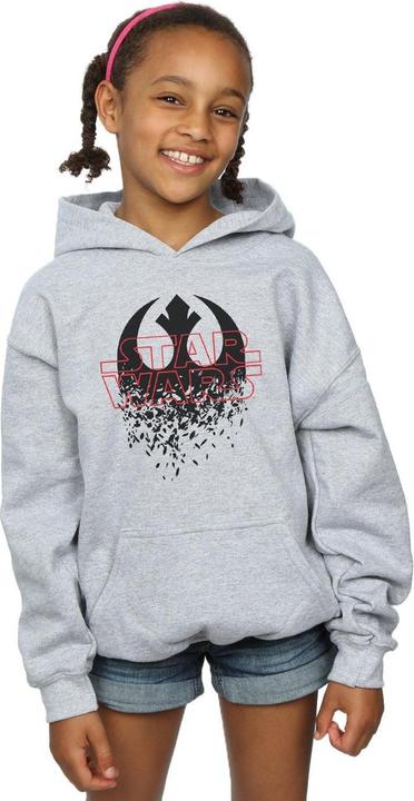 Image du produit Star Wars - Sweat à capuche THE LAST JEDI SHATTERED EMBLEM - Fille (116)