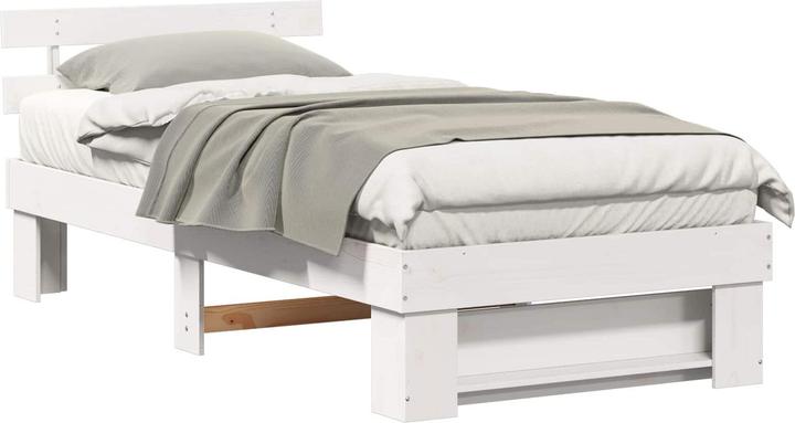 Actual product image vidaXL Platform bed (100 x 200 cm)