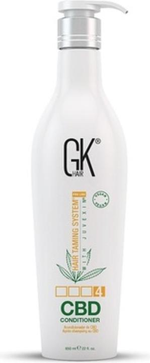 Actual product image Gk Hair Global Keratin Cbd Vegan Hair Conditioner For Repairing - 650 Ml (650 ml)