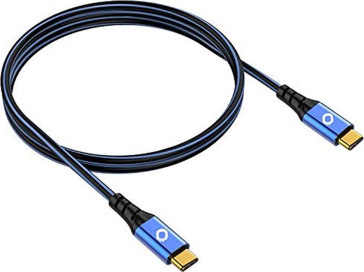 Actual product image Oehlbach USB 3.2 Gen 1 (USB 3.0) connection cable (1x C™ plug 1x plug) 3.00 m gold-plated plug contacts (3 m, USB 4.0, 10 W)