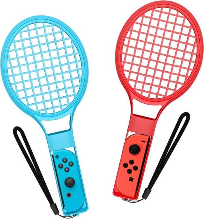 Image du produit Hurtel Nintendo Switch Sport 10-in-1 Familien-Zubehörset – Rot und Blau (Switch)