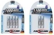 Produktbild Ansmann Typ 1100 (4 Stk., AAA, 1050 mAh)