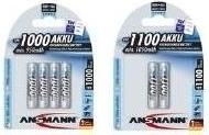 Actual product image Ansmann Type 1100 (4 pcs., AAA, 1050 mAh)