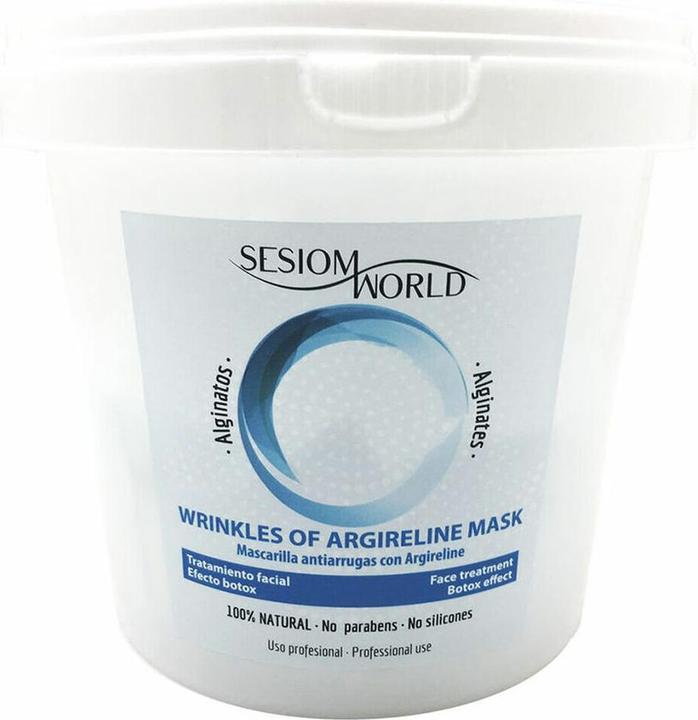 Produktbild SesioMWorld Maske Professional Alginate mit Argireline Botox-Effekt Extrakt Gesichtsbehandlung (300 ml)