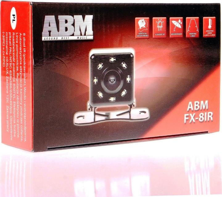 Actual product image ABM Camera cofania FX-8IR