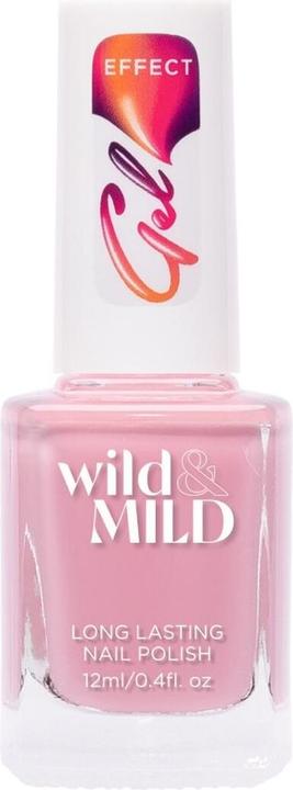 Immagine prodotto Wild & Mild Nagellack Gel Effect GE72 Strawberry Mojito 12 ml (GE72 Mojito alla fragola, Smalto per unghie effetto gel)