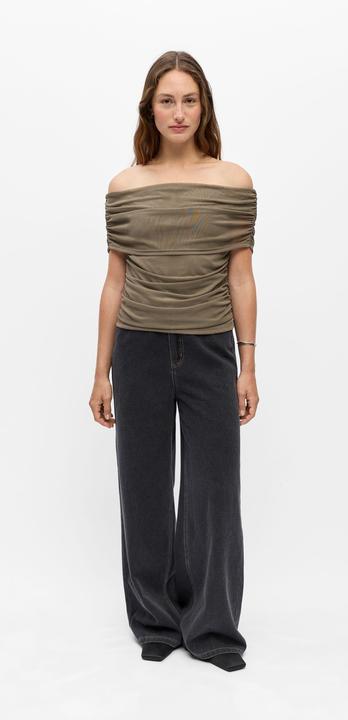 Produktbild Object Gerafftes Off Shoulder Top (XS)
