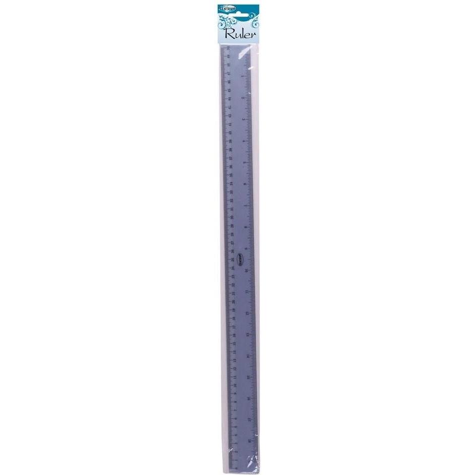 Centrum, Righello, Lineal 50 cm. Trans. plast. Ophaeng (50 cm, Materiale sintetico)