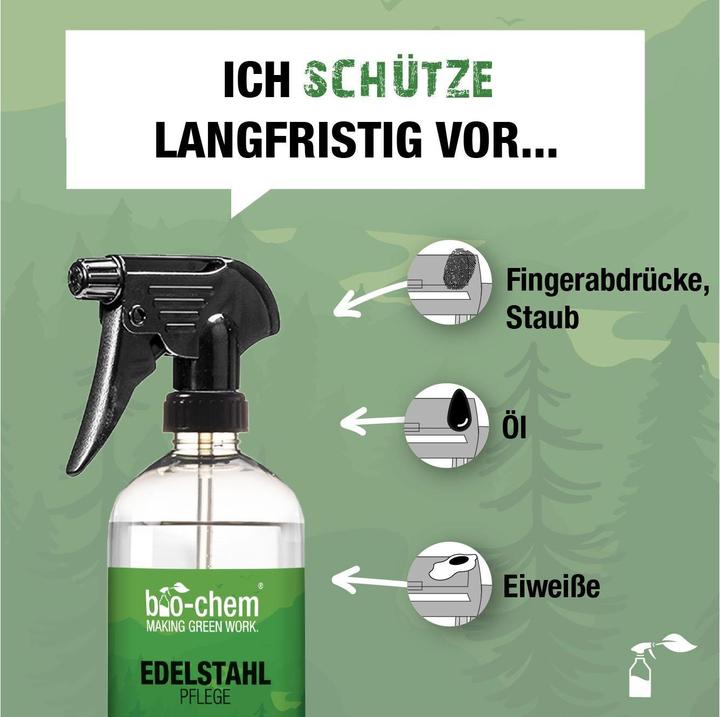 Actual product image Bio-chem Stainless steel care