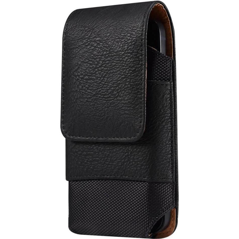 Cover-Discount, Bauchtasche, Nylon - Leder Gurttasche mit Kartenfach schwarz / XL, Schwarz