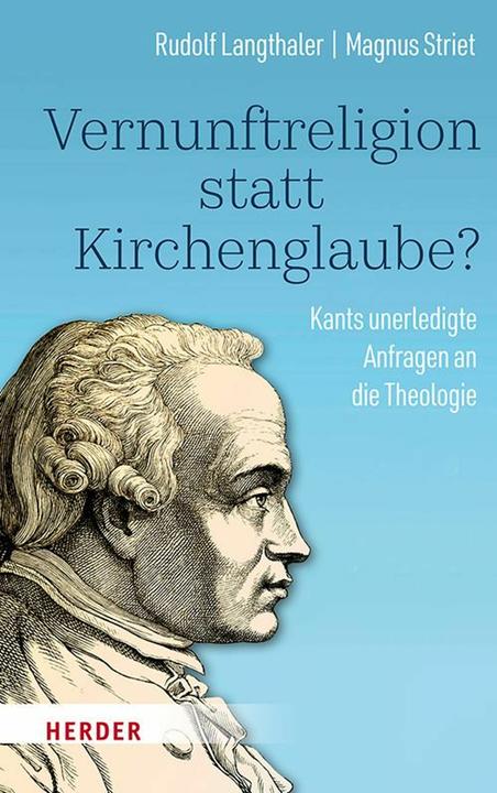 Actual product image Langthaler:Vernunftreligion statt Kirch (German, Magnus Striet, Rudolf Langthaler, 2024)