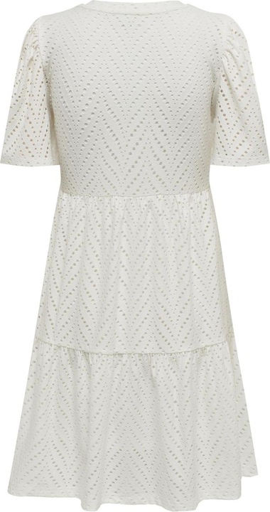 Produktbild JdY Broderie Anglaise Kleid mit kurzen Ärmeln (S)