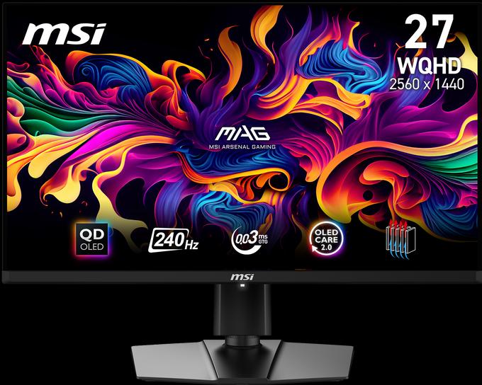Produktbild MSI MAG 271QPXDE QD-OLED E2 (2560 x 1440 Pixel, 26.50")