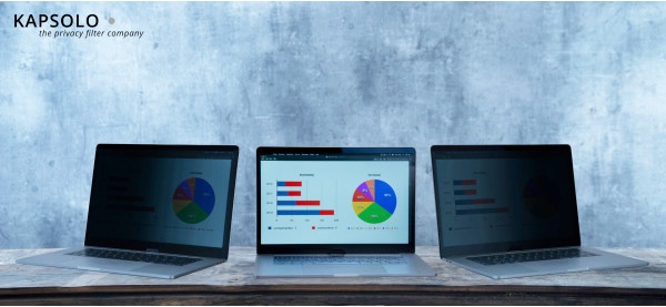 Produktbild Kapsolo 2-wege Blickschutzfolie abnehmbar für HP Elitebook X360 1040 G7 G8 (14", 16 : 9)