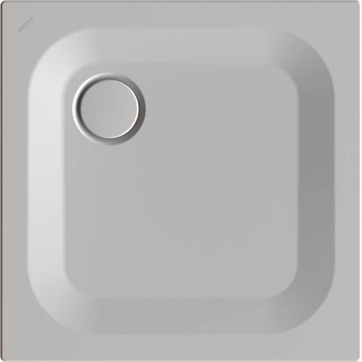 Actual product image Bette BetteUltra rectangular shower tray with minimum tub support, 700x700x25mm