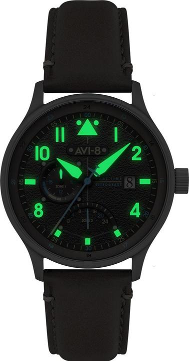 Produktbild AVI-8 AV-4101-09 Hawker Hurricane McKellar Dual Time (Fliegeruhr)