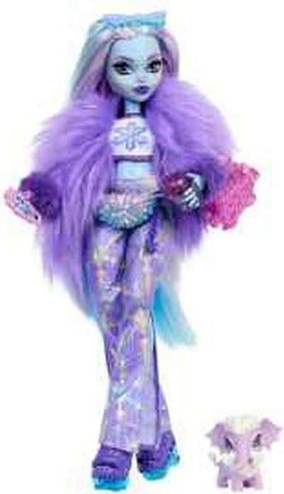 Actual product image Monster High Abbey Bominable Yeti mit Mammut-Haustier und Accessoires