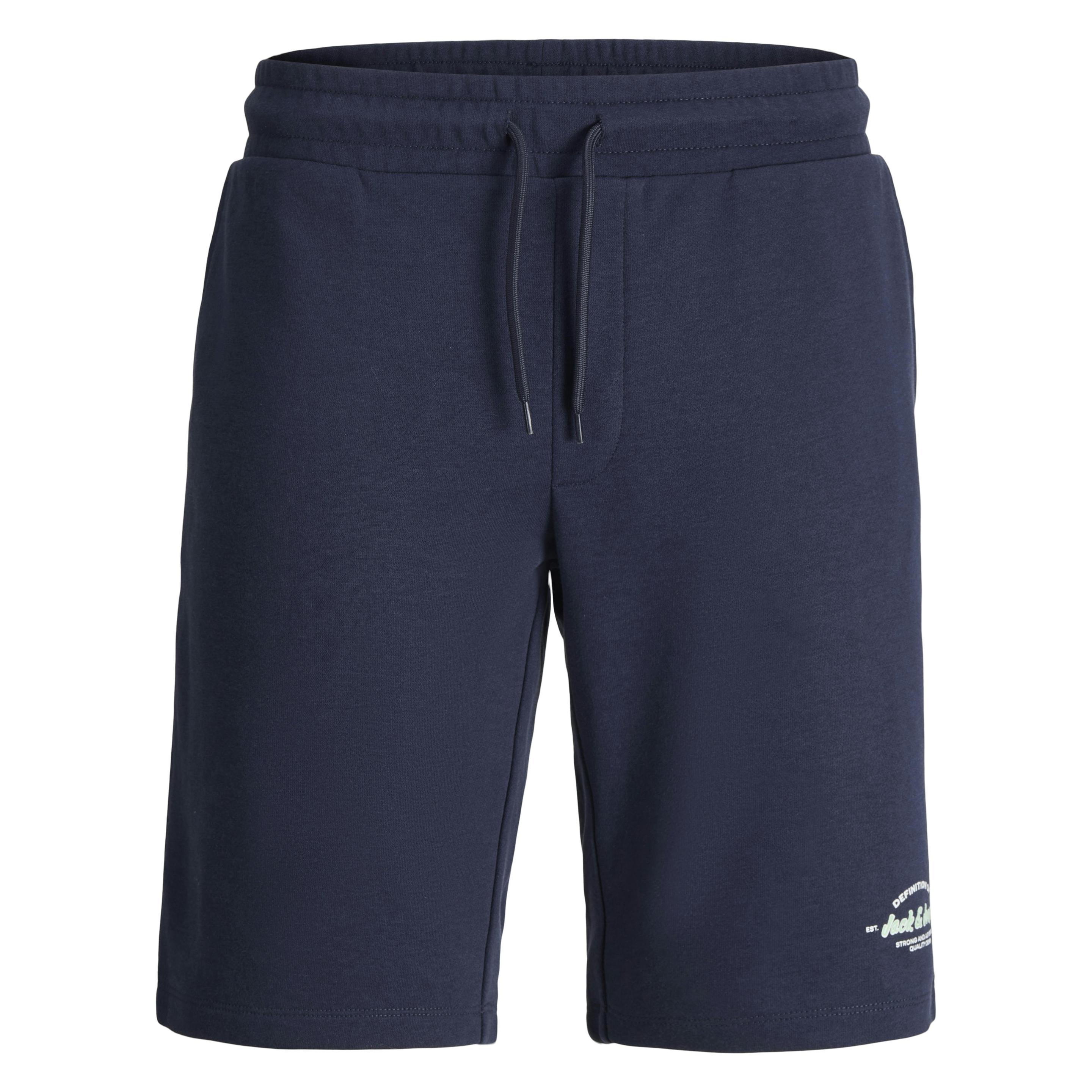 Jack & Jones, Herren, Shorts, Jpstgordon Brandon Sweat Shorts Mid, Blau, (M)