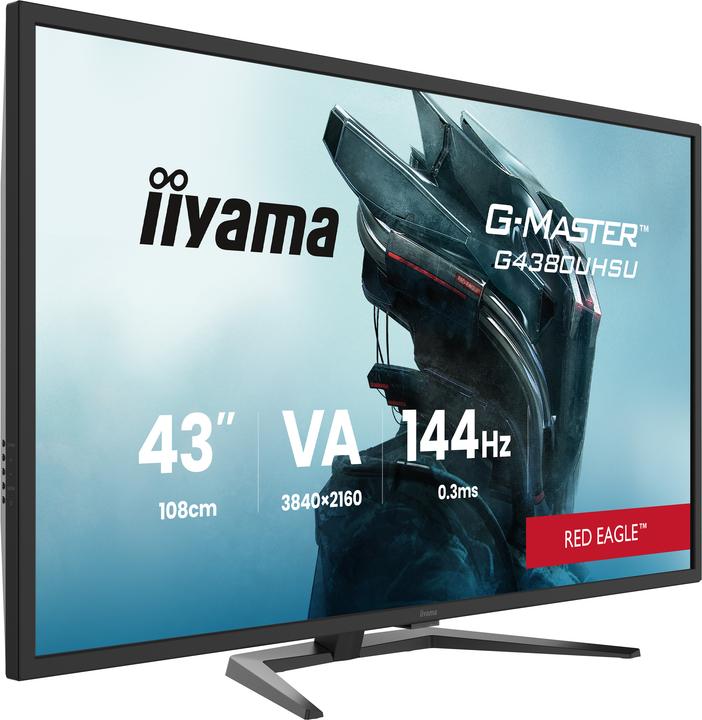 Produktbild iiyama 43" G-Master G4380UHSU-B2 (3840 x 2160 Pixel, 42.50")
