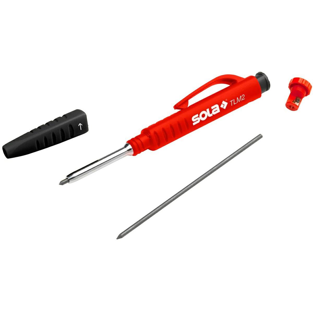 Sola Messwerkzeuge, Bleistift, TLM2 - Tieflochmarker und Druckbleistift in einem - Marker mit integriertem Spitzer - Gra...