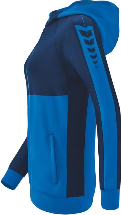 Produktbild Erima Six Wings Trainingsjacke mit Kapuze Damen (40)