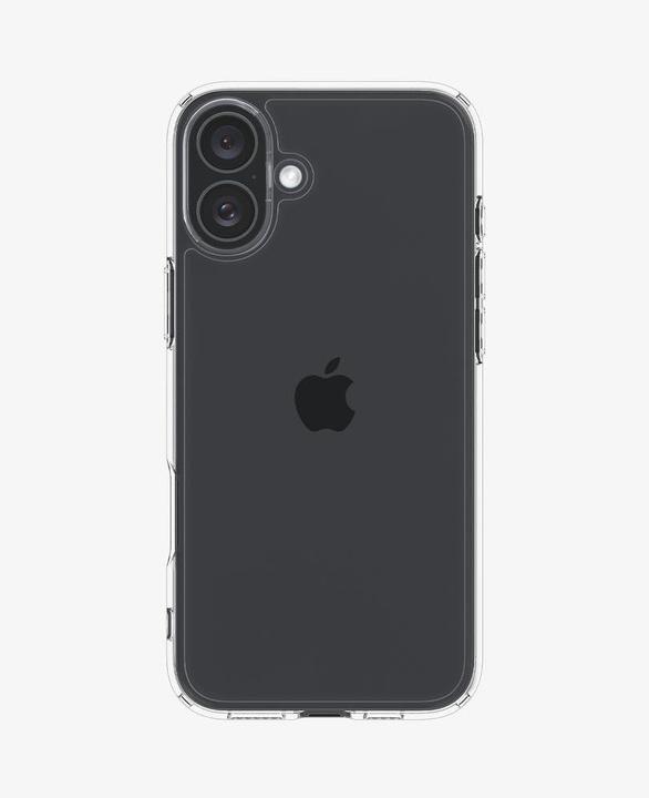 Actual product image Spigen Ultra Hybrid iPhone 16 Plus crystal clear ACS08069 (Apple iPhone 16 Plus)
