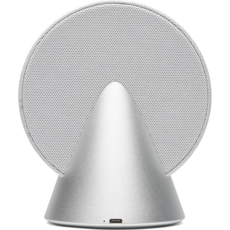 Lexon Bluetooth speaker Conic Aluminium silver (12 h), Altoparlante Bluetooth, Argento
