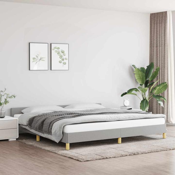 Actual product image vidaXL Bettgestell mit Kopfteil (200 x 200 cm)