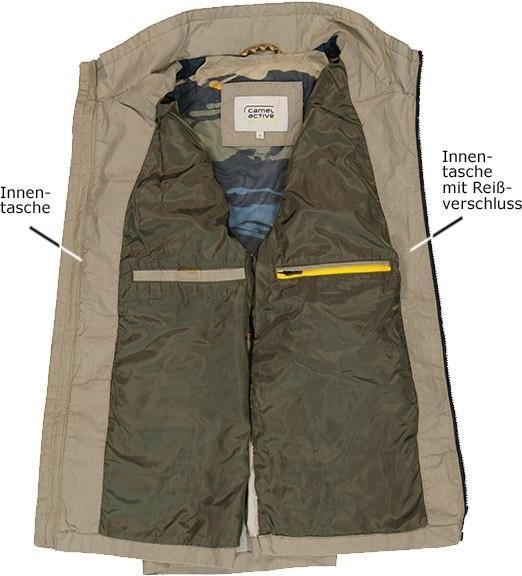 Actual product image Camel Active Lightweight blouson with stand-up collar (56)