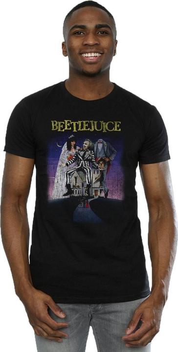 Produktbild Beetlejuice Distressed Poster TShirt (M)