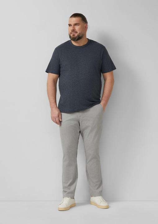 Image du produit s.Oliver Phoenix: Fein gemusterte Chino mit Elastikbund (44)