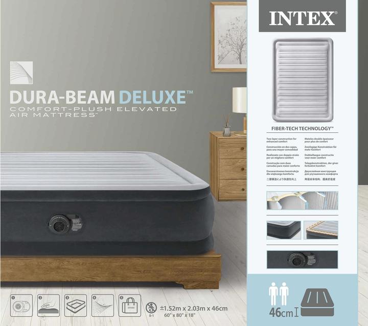 Immagine prodotto Intex Dura-Beam Deluxe Queen Comfort-Plush (150 x 200 cm)